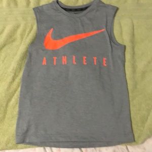 COPY - Boys Nike dry fit sleeveless tank.